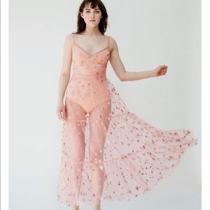 Lirika Matoshi Pink Stars In Her Eyes Dress